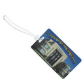 Recycled 4 Color Process Kwik Seal  Luggage Bag Tag